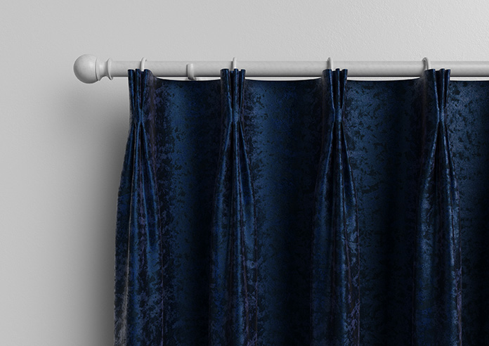 Cyrus Crushed Velvet, Royal Blue - Made to Measure Curtains - Image 11